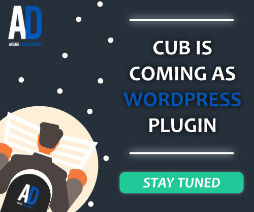 CUB is coming soon as wordpress plugin - Link to Twitter Profile